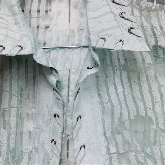 Blue Ice mint layer top - Picture 2 of 8